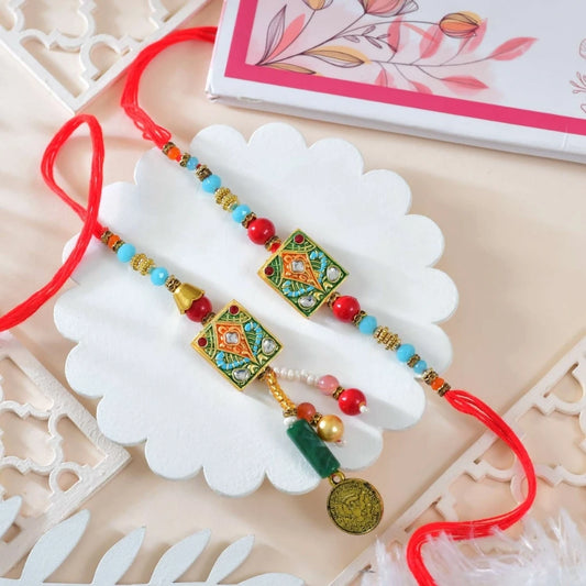 Festive Bhaiya Bhabhi Rakhi Hamper