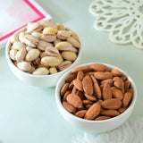 Colourful Charm Rakhi with Almond Nut & Pistachio Nut