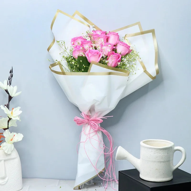 Sun-Kissed Pink Rose Medley