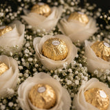 Anniversary Bliss Ferrero Rocher Chocolate Bouquet