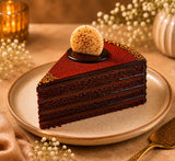 Luxe Chocolate Truffle Ganache Cake