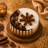 Triple Chocolate Trio Fantasy Cake