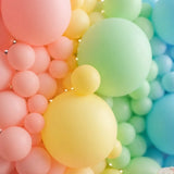 Pastel Rainbow Balloon Wall Decor