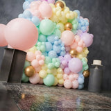 Pastel Bubble Balloon Wall Backdrop