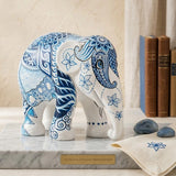 Indigo Tatto Elephant Statue | By Elephant Parade