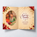 Special Wishes Karva Chauth Personalised Greeting Card