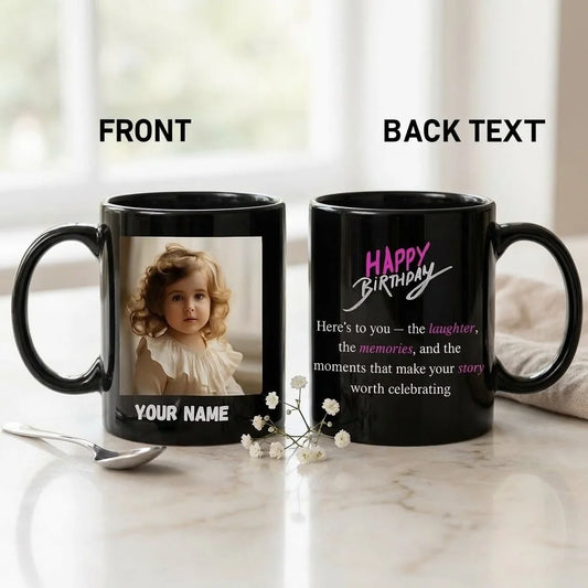 Personalized Photo Mug with Name