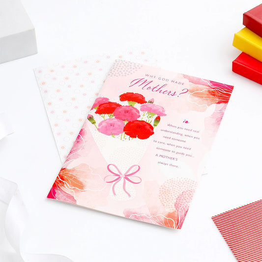 Why God Made Mother's Greeting Card With Envelope