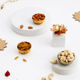 Akhand Jyot Diya with Dry Fruits