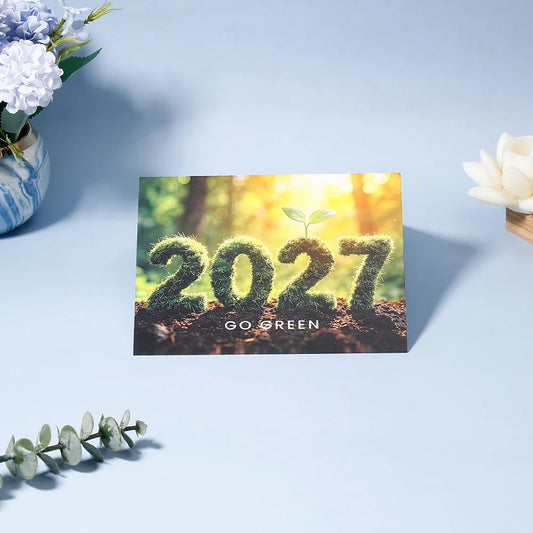 Pack of 50 Go Green 2027 Greeting Card