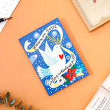 Pack of 50 Peace on Earth Dove Greeting Card