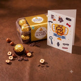 You are very Special Father Greeting Card With Chocolates
