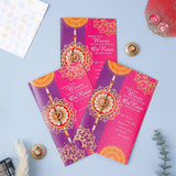 Pack Of 3 Special Raksha Bandhan Greeting Card With Envelope