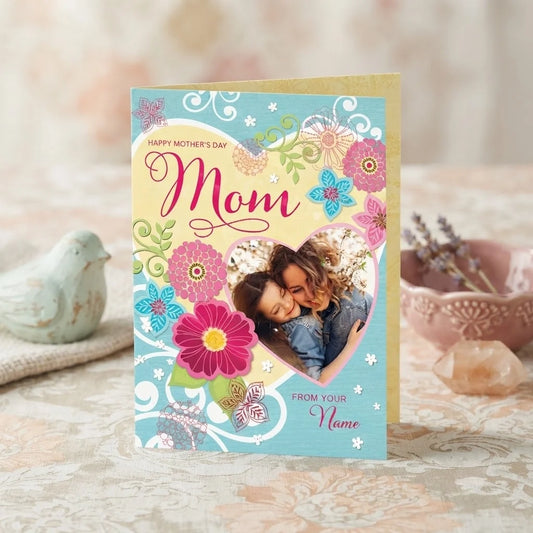 Happy Mother's Day Mom Personalised Card