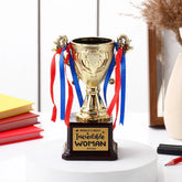 Archies World's Most Incredible Woman Gold Trophy