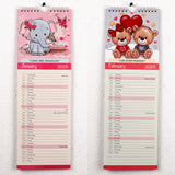 Cute N Adorable Calendar Hanging 2025 Calendar Spiral