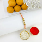 Good Luck Rakhi With Ladoo