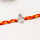 Archies Om Silver Rakhi