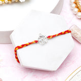 Archies Om Ganesha Silver Rakhi
