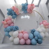 Oh Baby Pastel Ring Balloon Arch Decor