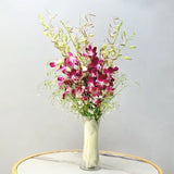 Queen Purple Orchids Fragrant Bouquet