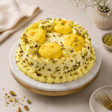 Butterscotch Rasmalai Fusion Cream Cake