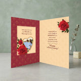 Happy Anniversary To The Beautiful Couple Personalised Greeting Card