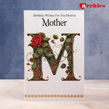 Birthday Card For Dearest Mother With Hershey's