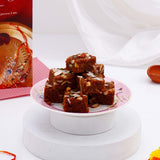 Lakshmi Ganesha Tealights with Dhoda Barfi