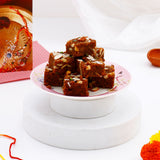 Pooja Thali Set with Dhoda Barfi and Attar