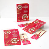 Pack Of 3 Good Times We Shared Raksha Bandhan Greeting Card With Envelope