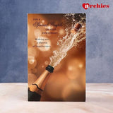 Special Couple Anniversary card With Chocolate