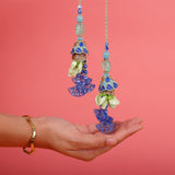 Traditional Blue Lumba Rakhi Pack of 2
