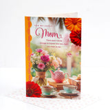 For My Lovely Mom Greeting Card With Envelope