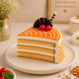 Crunchy Butterscotch Caramel Cream Cake