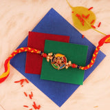 Antique Floral Rakhi