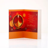 Spleding Diwali Wishes Greeting Card
