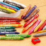 Luxor Doodles Wax Crayons Jumbo