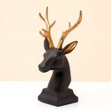 Noble Buck Deer Head Showpiece