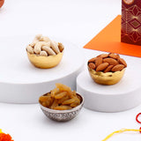 Dear Brother Bhai Dooj Greeting Card with Dry Fruits
