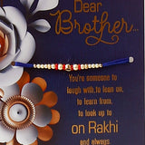 Pack Of 3 Dear Brother Raksha Bandhan Greeting Card With Envelope