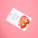 Pack of 50 Diwali Diyas Watercolor Greeting Card