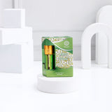 Silver Pooja Thali Set with Besan Ladoo and Attar