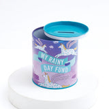 My Rainy Day Fund Tin Money Box