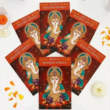 Pack Of 6 Lord Ganesha Diwali Blessings Greeting Card