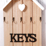 "KEYS" House-Shaped Key Holder