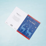 Pack of 50 Season's Greetings Reindeer Greeting Card