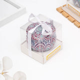 Scented Pink Multicoloured Candle Pot