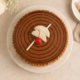 Chocolate Walnut Rustic Cream Cake