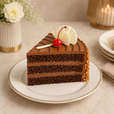 Chocolate Walnut Rustic Cream Cake